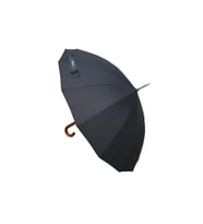 A241G Premium Baston Şemsiye Siyah 105 Cm