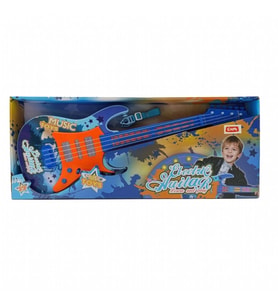 Ctoys Pilli Müzikli Sesli Mavi Electro Giter 5030A