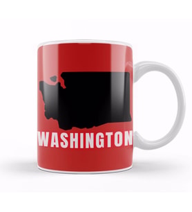 Washington art Kupa Bardak Porselen