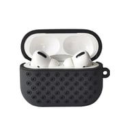 Pilelistore   Airpods Pro 2 (2.nesil) Spor Delikli Kılıf - Siyah-Siyah