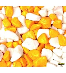 Vitasand REF-187 Sarı Beyaz Fanus Çakılı 350 gr