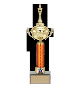 ODAK KUPA - Figürlü Kupalar - Satranç Figürlü Kupalar FG-056 A - 42 cm