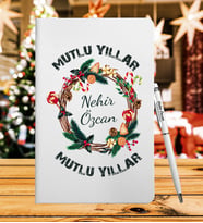 Yılbaşı İçin Kişiye Özel Defter Kalem & Hediye Seti