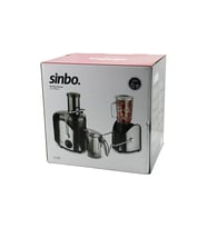 KATI MEYVE - SEBZE SIKACAK BLENDER SET 600W 1000ML MEYVE SUYU HAZNESİ 2N1 SJ-3195 (5343)
