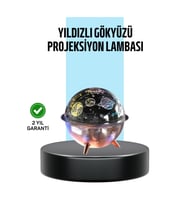 Galaksi ve Yıldız Efektli Nemlendirici Işık Projektörü