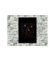Immortal Damned In Black Ahşap Tablo