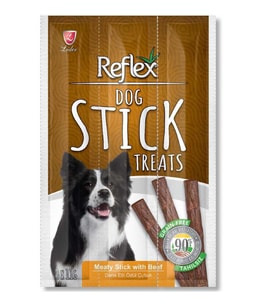 Reflex Dog Stick Dana Etli Köpek Ödül Çubuğu 11 Gr 3'lü