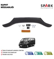Peugeot Boxer 2014 Yılı Ve Sonrası Uyumlu Ön Kaput Rüzgarlık 4mm