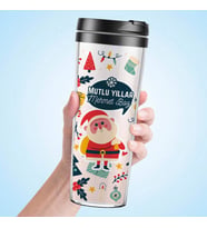 Arkadaşa Noel Baba Tasarımlı Termos
