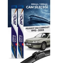 Peugeot 306 cabriolet Silecek Takımı 1993-2003 Uyumlu 550MM/500MM