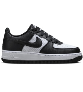 Nike Air Force 1 AF1 Leather Unisex Sneaker White Black Hakiki Deri Unisex Günlük Spor Ayakkabı Beyaz Siyah