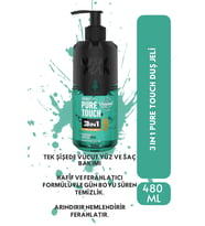 NISHMAN 3IN1 PURE TOUCH DUŞ JELİ (480 ML)
