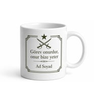 Astsubay Hediyesi Özel Tasarım Baskılı Kupa Bardak Astsubaylık Hediye