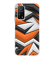 Xiaomi Mi 10 T Pro Uyumlu Kapak Grafiti Tasarımlı Şeffaf Silikon Kılıf