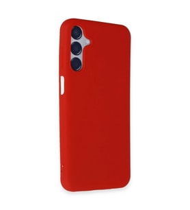 Samsung Galaxy M15 Kılıf First Silikon - Kırmızı