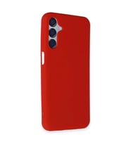Samsung Galaxy M15 Kılıf First Silikon - Kırmızı