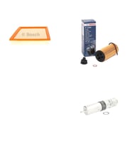 Bosch Filtre Bakım Seti Mini Cooper F57 1.5 D 116 Beygir 2016+ Dizel Hava + Yağ f. + Yakıt Filtre Mahle