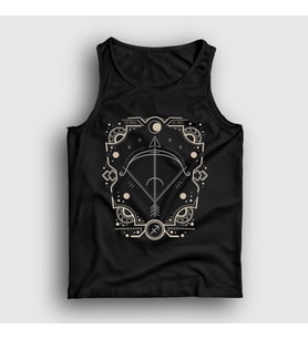 Presmono Unisex Siyah Sagittarius Zodiac Hediye Yay Burcu Atlet 529481tt