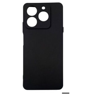 General Mobile Era 50 Uyumlu Mat Yumuşak Kılıf Kadife Hissiyat Siyah