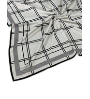 Mısırlı Eşarpları Cocoon Twill Eşarp (Beyaz)