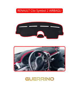RENAULT Clio Symbol 2 AIRBAGLITORPİDO KORUMA HALISI KIRMIZI KENAR
