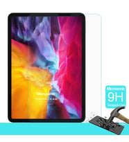 Microsonic Apple iPad Pro 12.9`` 2022 6. Nesil (A2436-A2764-A2437-A2766) Temperli Cam Ekran Koruyucu (Renksiz)