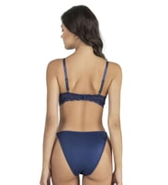 Fabony Bayan Dantelli Soft Kap Sütyen Külot Takımı 4280 (Lacivert)