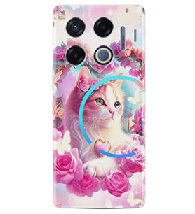 Infinix GT 20 Pro Kılıf Boutique Baskılı Resimli Güzel Kedi Pcode -037