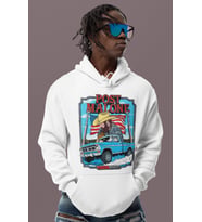 Post Malone Rapper Baskılı Unisex Oversize Şarkıcı Hoodie