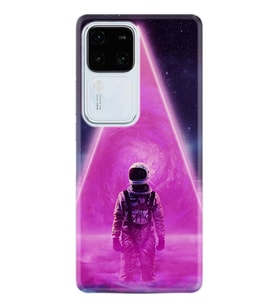 Vivo V30 Kılıf Desenli Silikon Platinium Series Astro Purple2 1907
