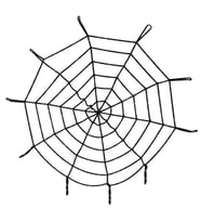 Halloween Cadılar Bayramı Örümcek Ağ Dekor Siyah