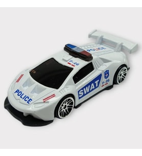 Metal Mini Polis Arabası  8 cm - Polis - 3