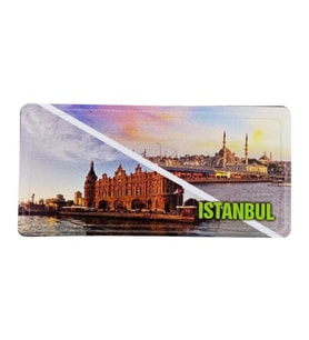 İstanbul Temalı Plaka Magnet (Karışık)