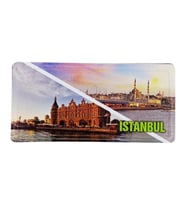 İstanbul Temalı Plaka Magnet (Karışık)