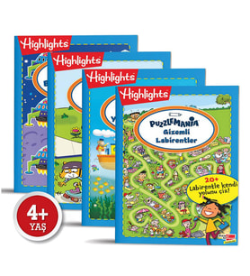 Puzzlemania On The Go Serisi (4'lü Set) - Dikkat Atölyesi Yayınları