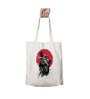 Star Wars Mandalorian Samurai iki Tarafı Kalıcı Baskılı Yıkanabilir Çanta