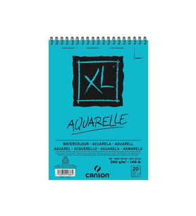 Canson XL Sulu Boya Spiralli Bloklar SPP Canxl Aquarelle 20 Sayfa A5 300 GR