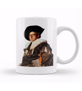 Louis Theroux Laughing Cavalier Kupa Bardak Porselen