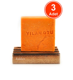 Yılan Otu Yağı Sabunu El Yapımı Doğal 120 G x 3 Adet
