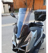MOTOCAM Voge SR1 Ön Cam 2023-2026 Model 72cm Füme Renkli 4mm UZUN