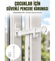 Cam Pencere Açılma Kontrol Kilidi Kolay Montaj 3’lü Yeni Nesil