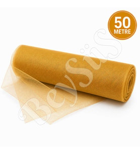 Süsleme Tülü Gold Grek Tül 50 m