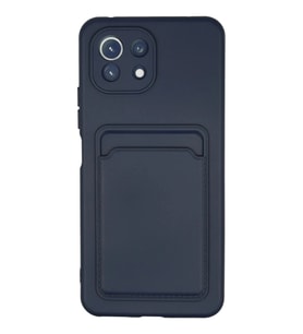 Durukar® Mi 11 Kılıf Kelvin Kartvizitli Silikon - Lacivert