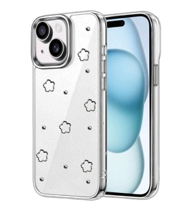 Newface Apple iPhone 14 Fiyonk Desenli Kapak - Desen 2