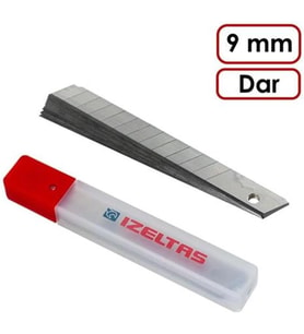 14000005089 Pro Maket Bıçağı Dar Yedek Bıçak 9 Mm (10'LU), İZELTAŞ.14000005089