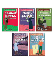 Bilimin Dehaları Seti -2 5 Kitap Takım