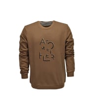 Erkek Baskılı Spor Sıfır Yaka Sweatshirt R2206 BGL-ST03190