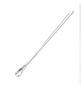 304 Çelik 19 cm Kokteyl Karıştırma Kahve Latte Karıştırma Barmen Kaşığı cin758by