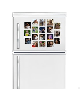 Kişiye Özel Fotoğraflı Magnet 6x6 cm 18 adet