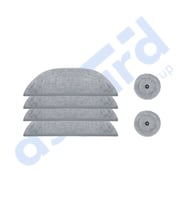 ROBOROCK S8 MaxV Ultra Uyumlu  4 Mop 2 Yan Mop PKT-iasgf0000794